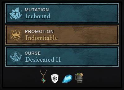 Icebound Indomitable Desiccated