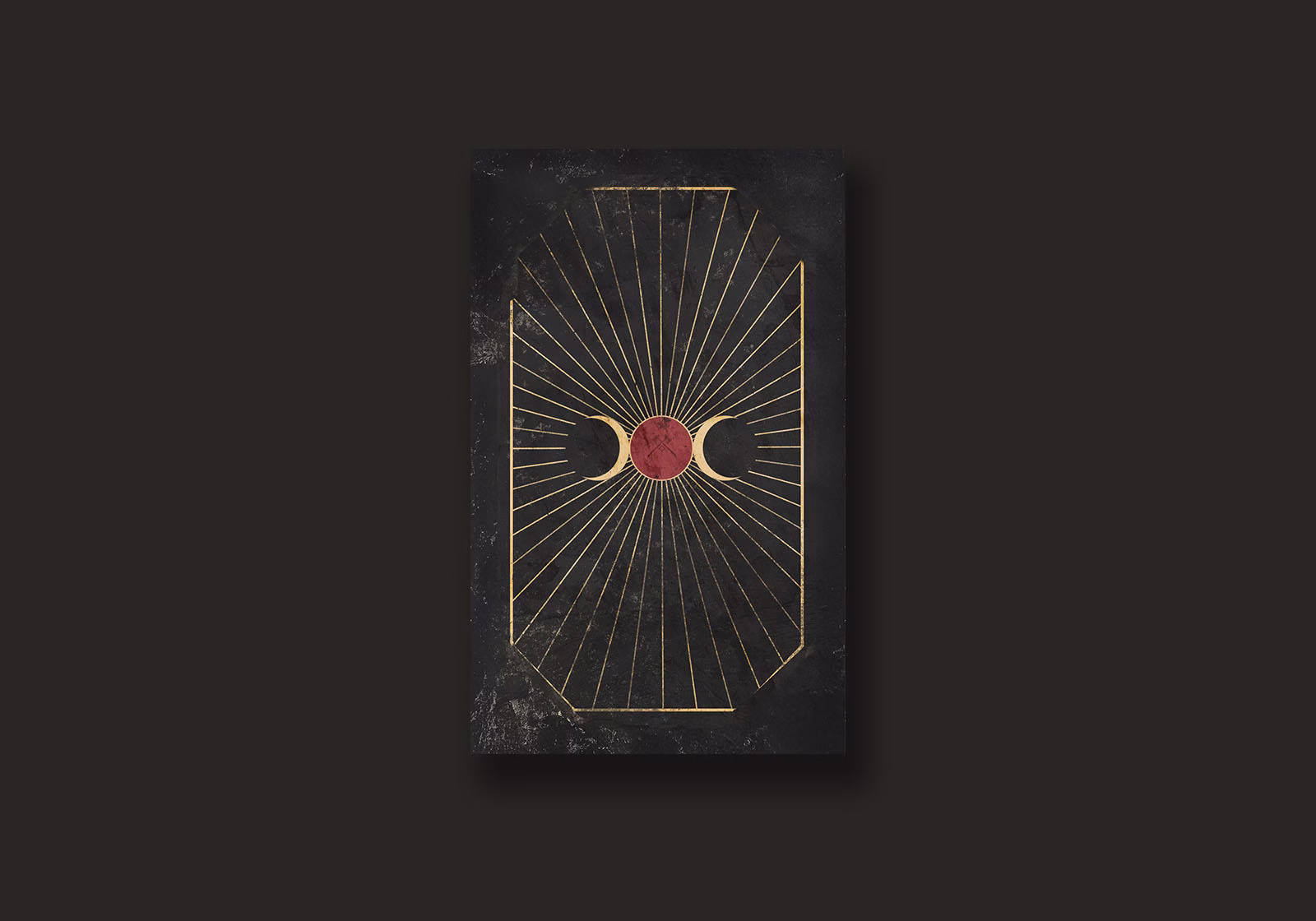 The back of one tarot card