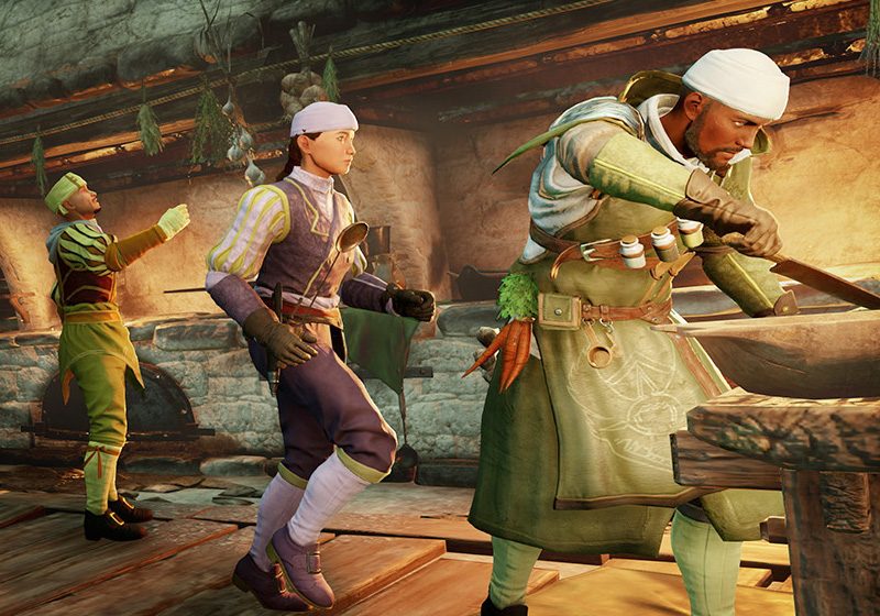 Cooks in the kitchen New World Aeternum Cooking Recipe Competition