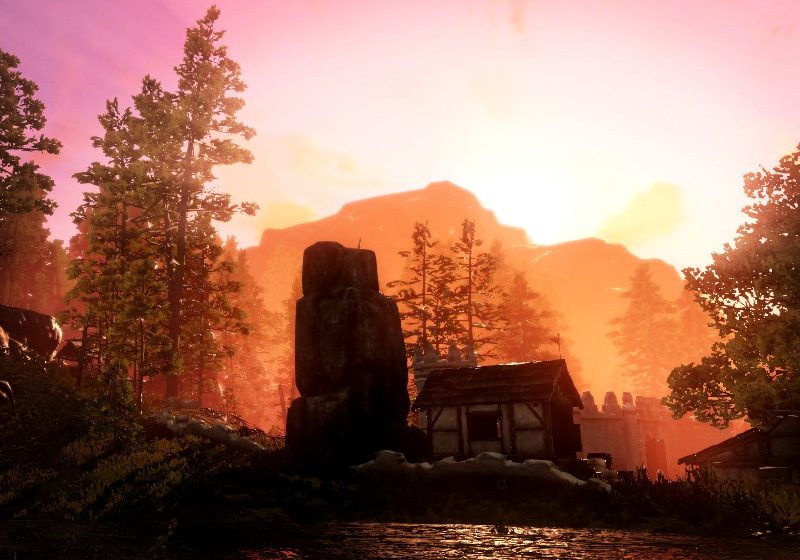 Fishing at the end of day